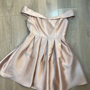 ballet off the shoulder dress , baby doll